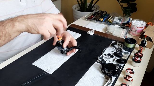 Daiwa N'Zon Plus 6000SS-P. ТО и регулировка. Часть 1.