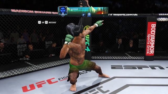 EA SPORTS™ UFC® 4 ROAD2RETIREMENT 0-88 / 100 WELSHBEAST1984 VS BIGTAURUSCAM ELTAUROKAM STORY MARCH2