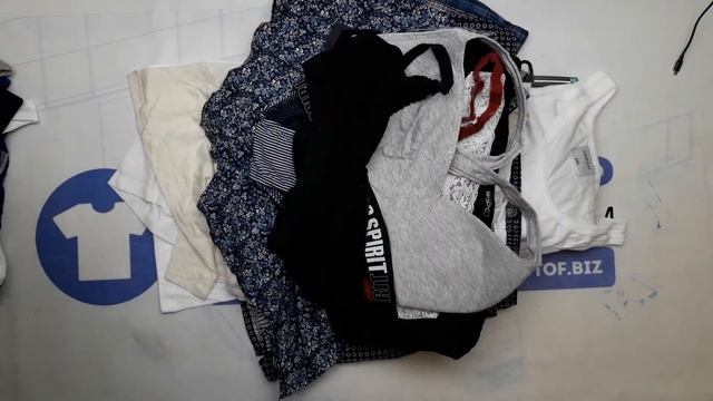 12388 Нижнее белье C&A сток 6 пак 5кг 23.95€/кг 85шт