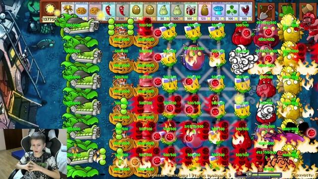 пробуем пройти адскую одисею|15#|pvz fusion