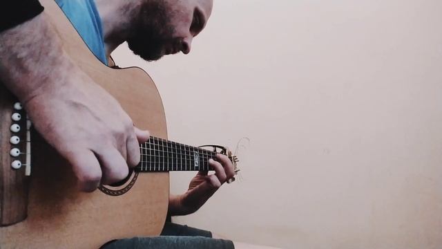 Фрагмент пьесы для гитары - Guitar piece fragment