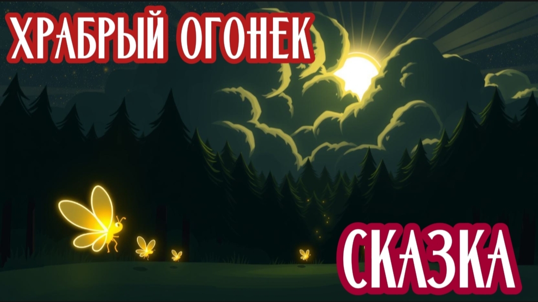 СКАЗКА ДЛЯ ДЕТЕЙ | ХРАБРЫЙ ОГОНЁК | ДЕТСКАЯ СКАЗКА
