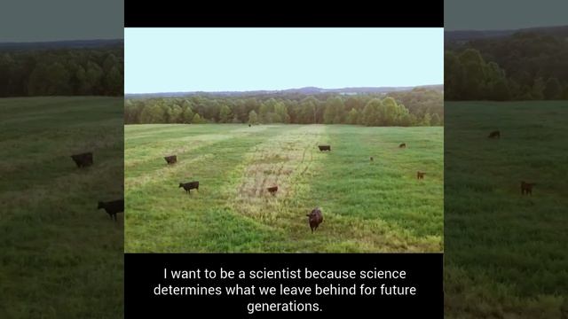 Alonna Wants To Be A Scientist Because: