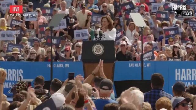 WI Rally with VP Kamala Harris and Gov Tim Walz