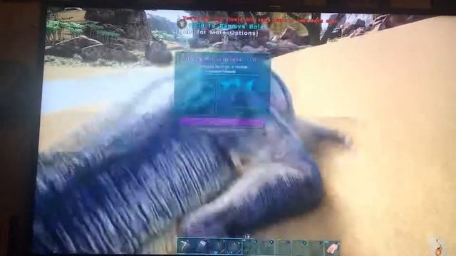 Ark:  Catching and taming an iguanodon