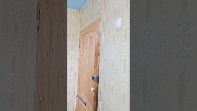 Поклейка обой в комнате полностью завершена1080P456251397