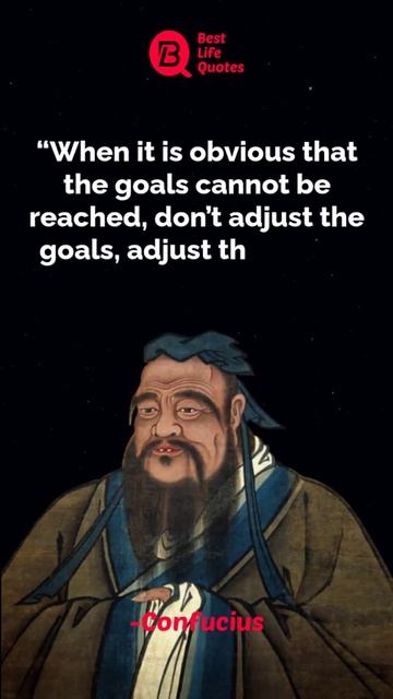 When it is obvious that the goals | Confucius Quotes | whatsapp status | #shorts #Quotes #motivatio