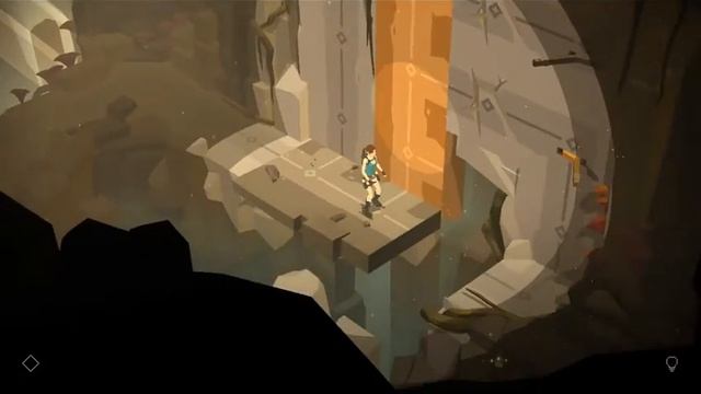 Lara Croft GO -  The Entrance #4 -  A Clever Climb Walkthrough
