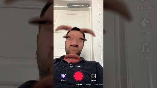How to enable Funny Face Puzzle filter on TikTok?