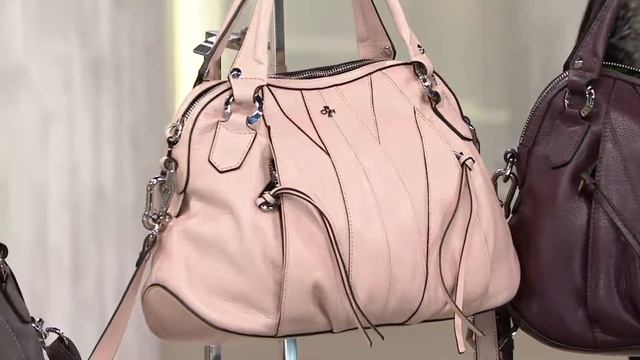 orYANY Trina Italian Leather Satchel on QVC