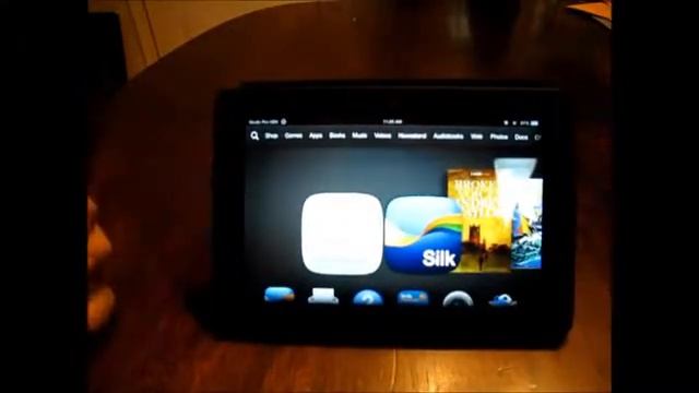 Amazon Kindle Fire HDX Standing Polyurethane Origami Case Review!