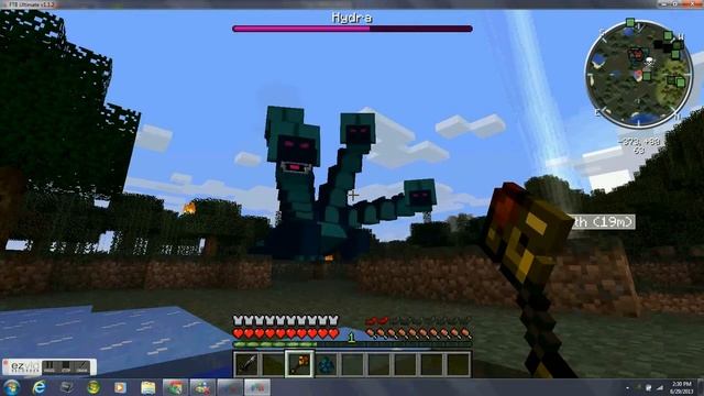 minecraft fury battle shadow battle mage v.s. hydra ep 1