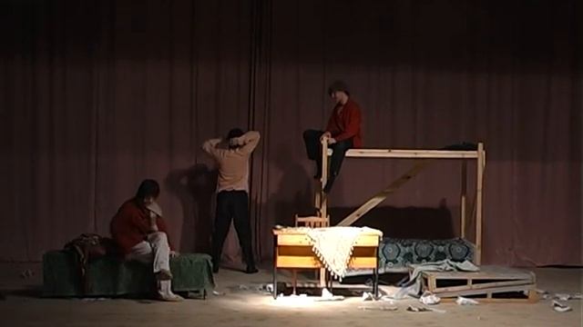 М. Горький «На дні». Ч 1. Постановник - В. І. Антонов Режисер-педагог А. П. Лобанов. Випуск -2007