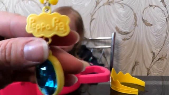 Свинка Пеппа Принцесса. Кейс.  Peppa Pig Princess Case unboxing