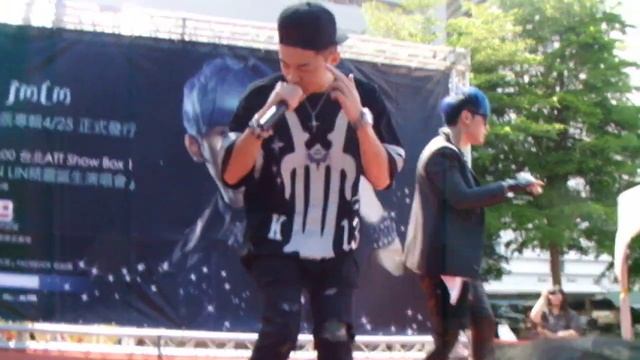 20140427林大晉JIN LIN精靈-Baby you know (feat陳凱旋)@台南南方公園簽唱會