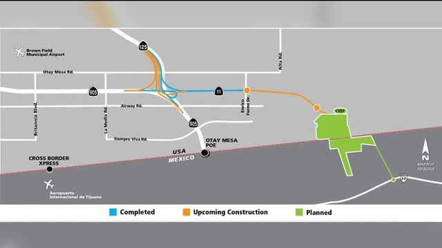 U.S., Mexico break ground on new Otay Mesa East Port of Entry