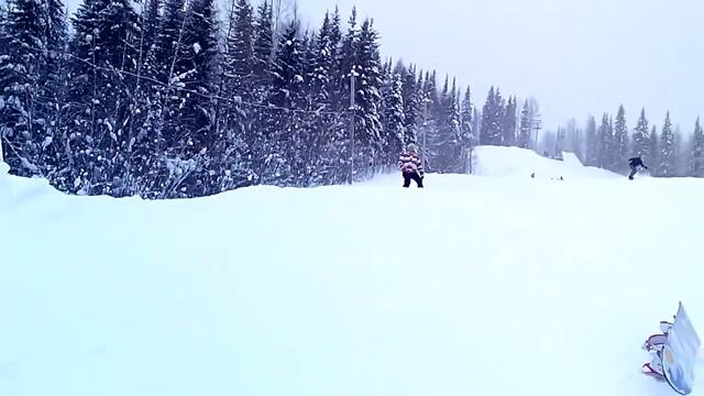 первый прыжок