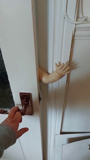 creepy horror dolls hand chasing me