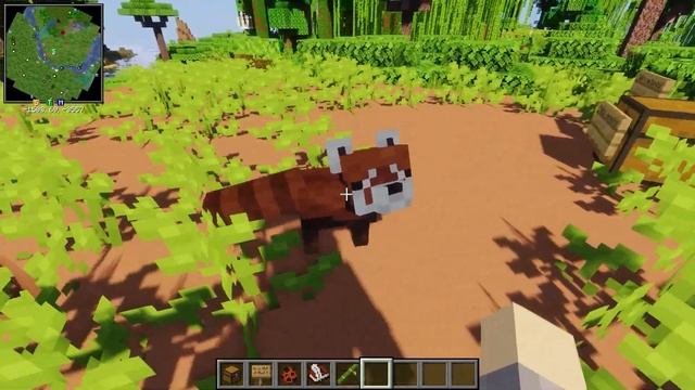 MINECRAFT: RECRAFTED CREATURES MOD | MOD DE ANIMAIS COM MAMUTE,GIRAFA ,PANDA-VERMELHO (FORGE 1.19.2