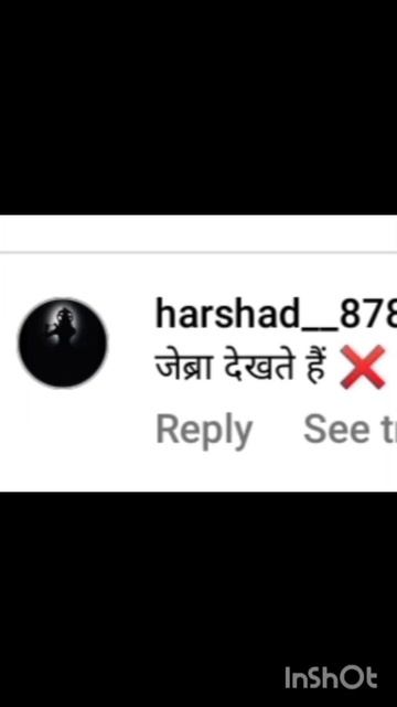 Zebra mood mai hai😂 Instagram funny comment #instagram #funny #sorts