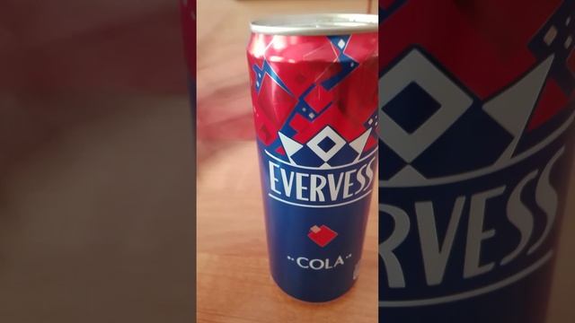Evervess Cola Сине-Красный Цвет (PepsiCola) Обзор Формат Шортс Shorts.