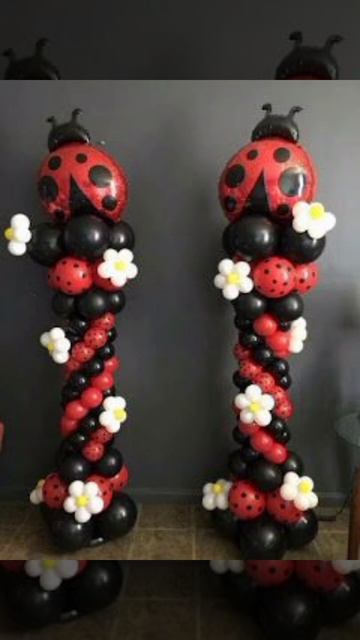 Ladybug theme party decoration ideas#ideas#lady#viral #craft