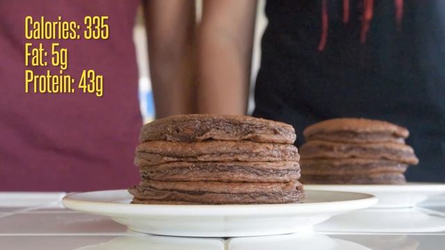 Chocolate Carrot Cake Pancakes