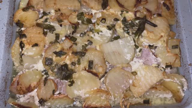 Картошка с Мясом в Духовке Вкуснее не Бывает