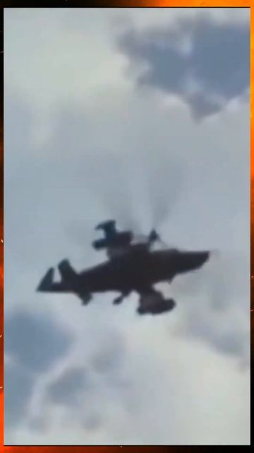 Легендарный вертолёт КА-50 чёрная акула краткий обзор #shorts