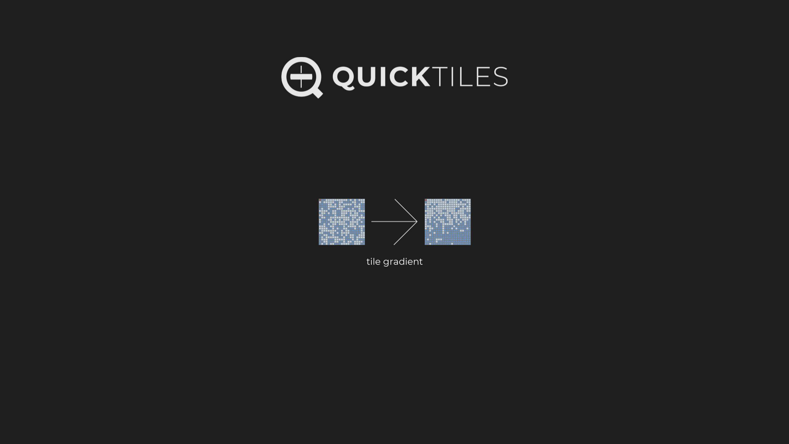 Плиточные градиенты в QuickTiles