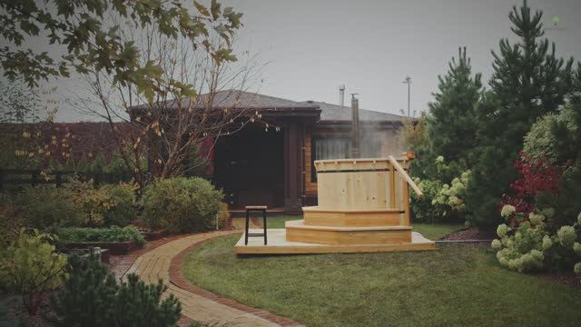 Купели с подогревом из натурального кедра (фурако) производства BentWood