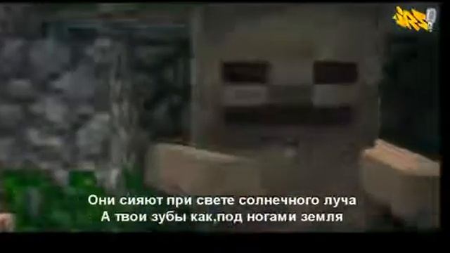 Экпичная битва скелет против зомби