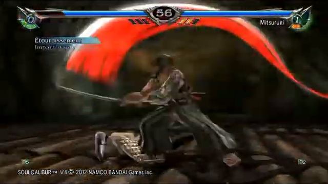 Soulcalibur 5 - match online - Pyrrah (xxxxx-xX) Vs Mitsurugi (Lynes-Fra)