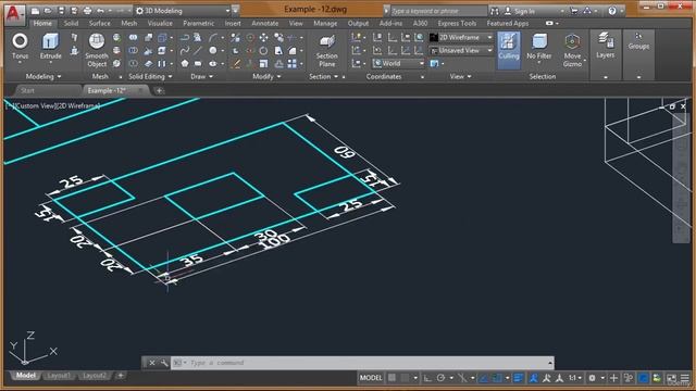 39 - Extrude Boolean Operations on solids