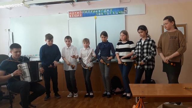 РНП "Сею, вею бел леночек" Ансамбль ложкарей 20 школы