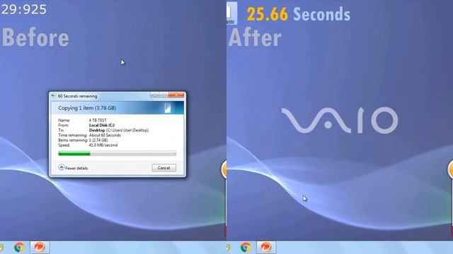 SSD vs HDD copy and paste speed