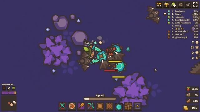 Triple Spike Training(Taming.io)