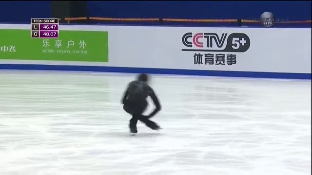 2016 Cup of China   Men   SP   Boyang Jin