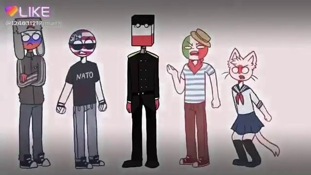 Кто тронул моё дитя?! Countryhumans animation