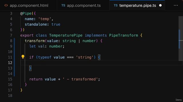 165 - Using Custom Pipes to Perform Custom Transformations