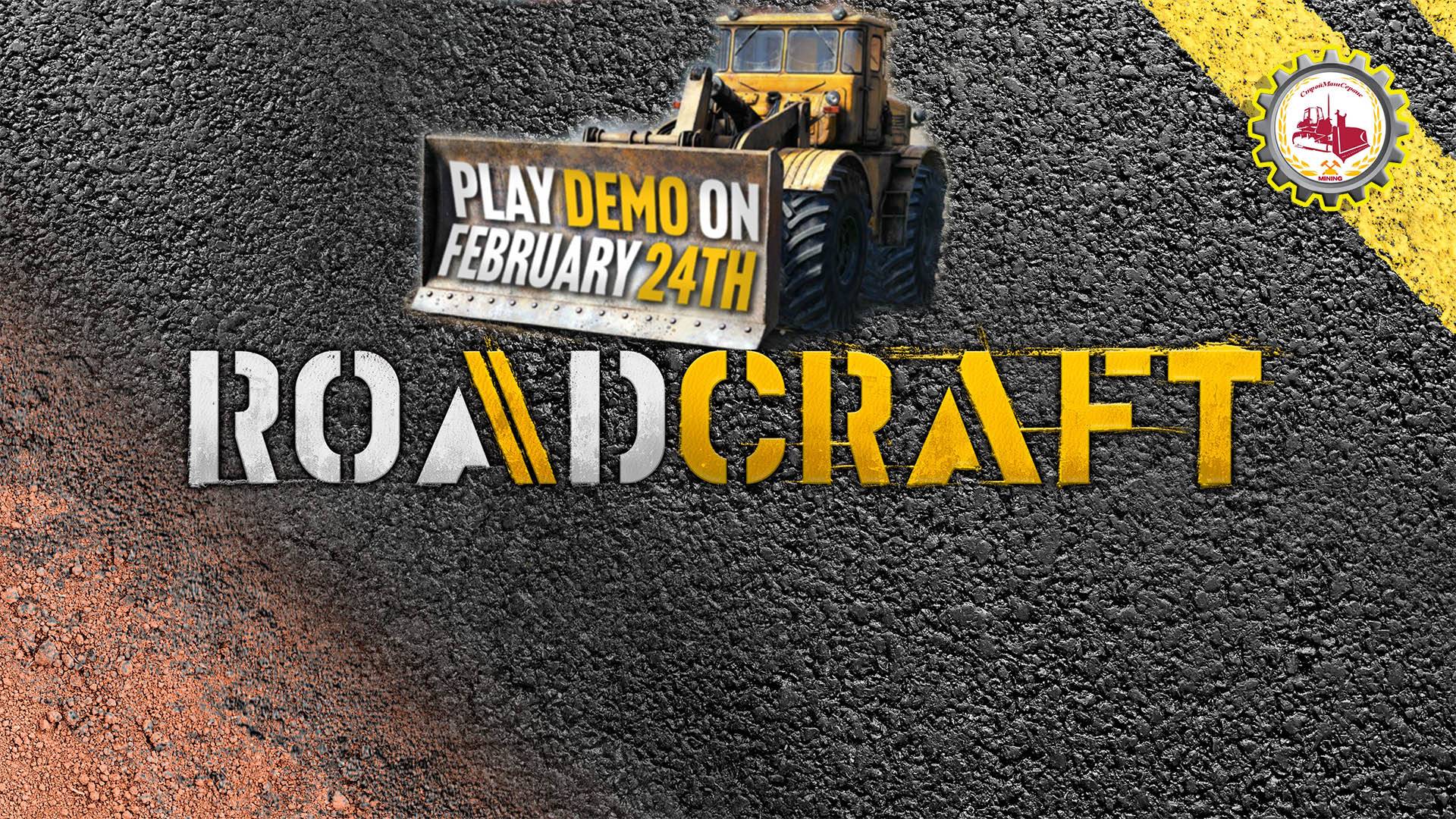 🆕🚧RoadCraft🚧 — Демоверсия RoadCraft выйдет 24 февраля на Steam Next Fest❗🚧🏗️