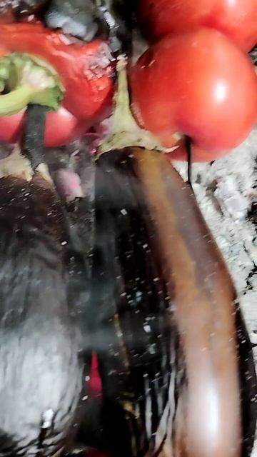 Пятница шашлындос, овощи