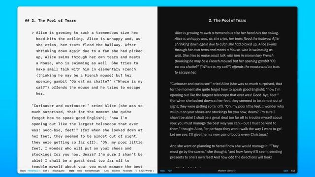 Writer 101 - Export and share