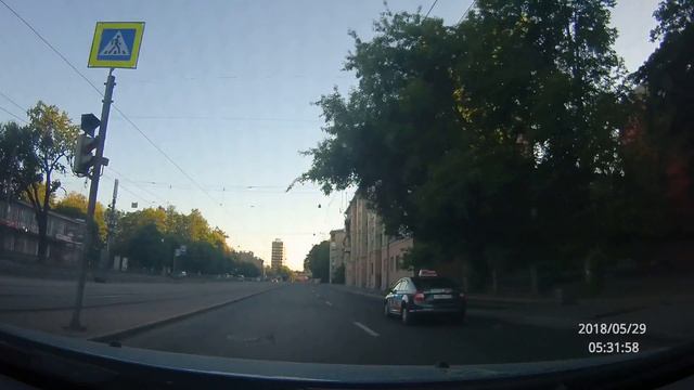 Голубь пошел на таран