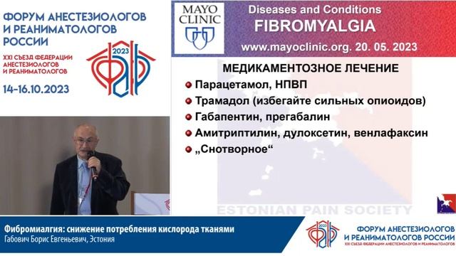 Фибромиальгия Габович БЕ  Съезд ФАРР 2023