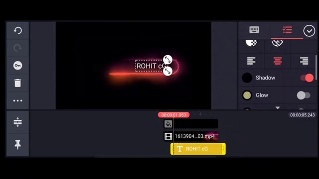 How To Make Trending Neon Effect Logo In Kinemaster ll New Neon Effect Animation logo tutorial vide