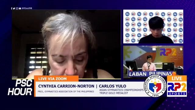 Carlos Yulo and Cynthia Carrion-Norton (Watch) Interview LIVE