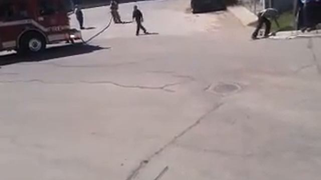 как в Канаде тушат пожар