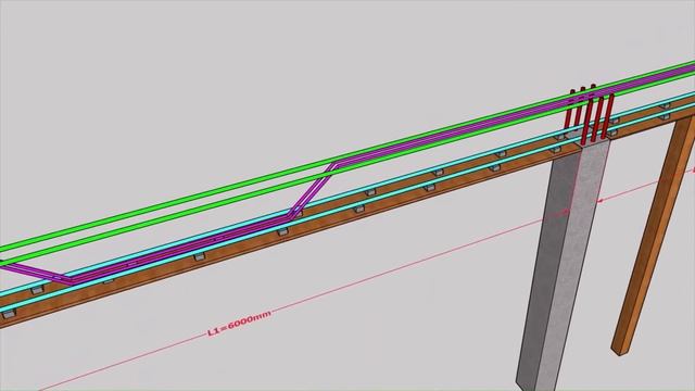 Propped Cantilever Beam Reinforcement according to Bent Up Bars