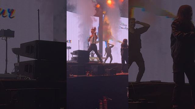 На концерте Олеже зимой 2024